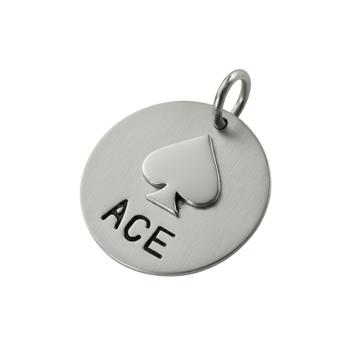 The Winning Hand Token | Artisan Spade Pet ID & Custom Dog Tag