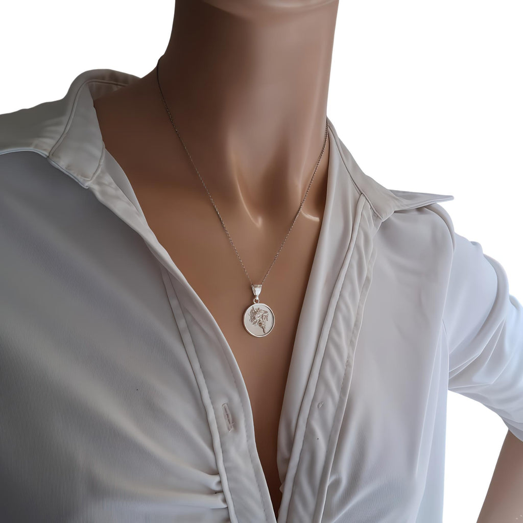 Wolf Medallion Necklace | Wild Spirit Talisman