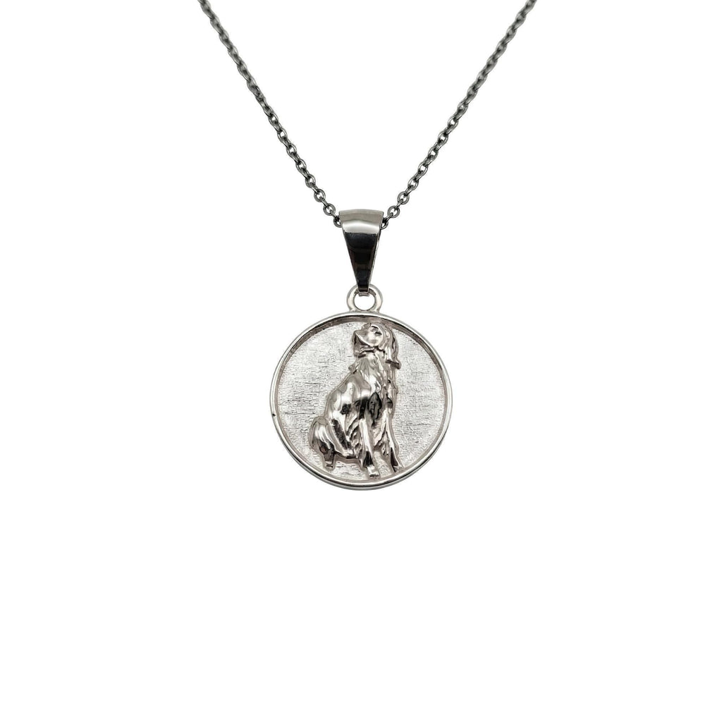 Labrador Retriever Medallion | Loyal Companion Talisman, front view