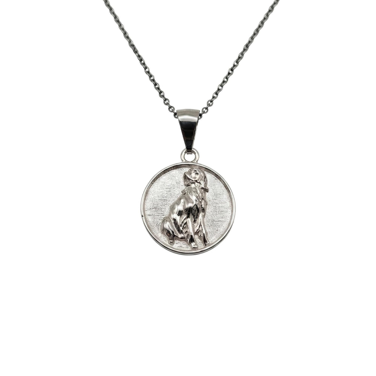 Labrador Retriever Medallion | Loyal Companion Talisman, front view