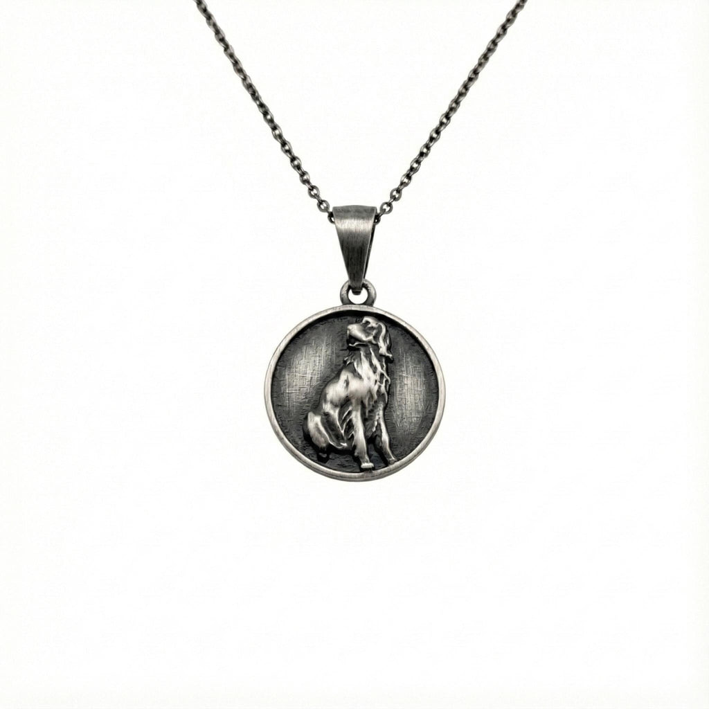 Labrador Retriever Medallion | Loyal Companion Talisman, alternate angle