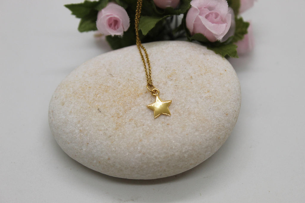 Star Necklace | Delicate Silver Celestial Charm | Inspirational Gift for Daughter