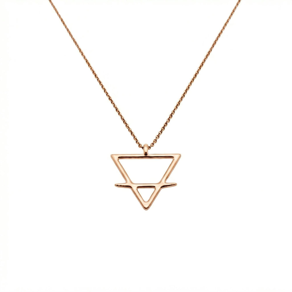 Earth Element Necklace | Grounding Talisman, alternate angle