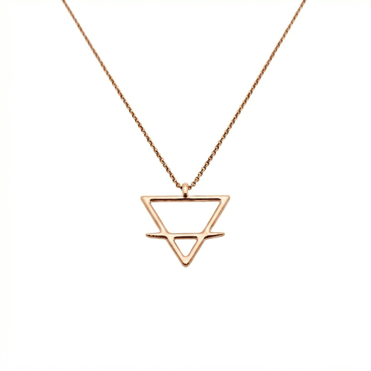Earth Element Necklace | Grounding Talisman, alternate angle