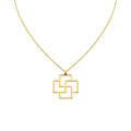 Tursaansydan Pendant | Ancient Finnish Protection Charm, in Yellow Gold Plated finish
