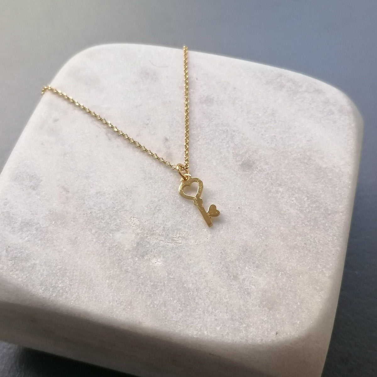 Dainty Key Necklace | Symbol of New Beginnings