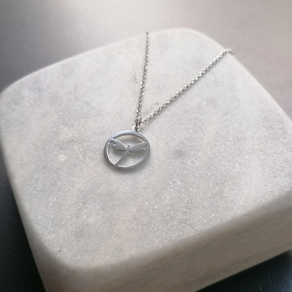 Dragonfly Charm Necklace | Symbol of Transformation