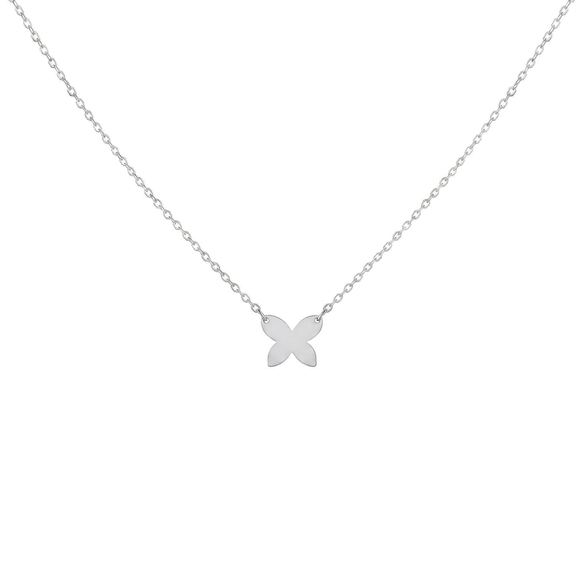 Butterfly Necklace | Transformation & Growth Charm, front view