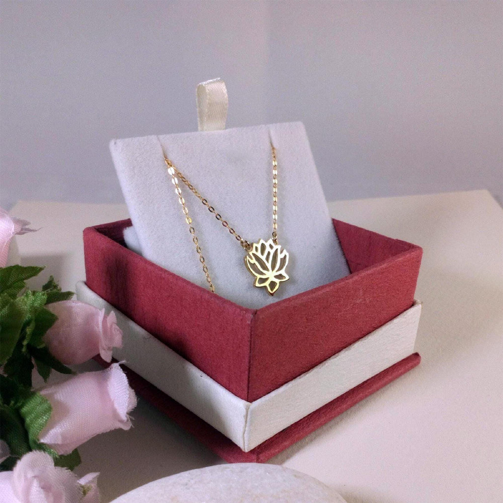 Lotus Necklace | Symbol of Purity & Resilience