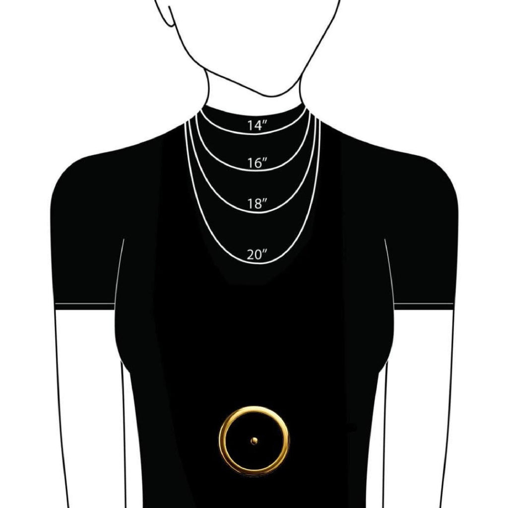 Aquarius Necklace | Lapis Lazuli Zodiac Pendant, additional detail