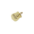 The Deputy's Crest Token | Artisan Police Badge Pet ID & Custom Dog Tag, front view