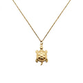 Turtle Necklace | Longevity & Protection Pendant, in Yellow Gold Plated finish