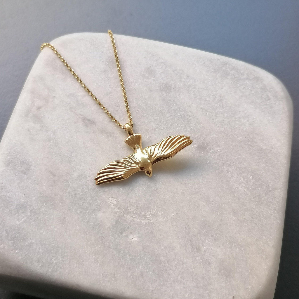 Dove Necklace | Symbol of Peace & Renewal, close-up detail
