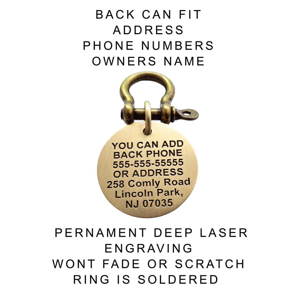 The Spirited Boxer Token | Artisan Breed Pet ID & Custom Engraved Dog Tag