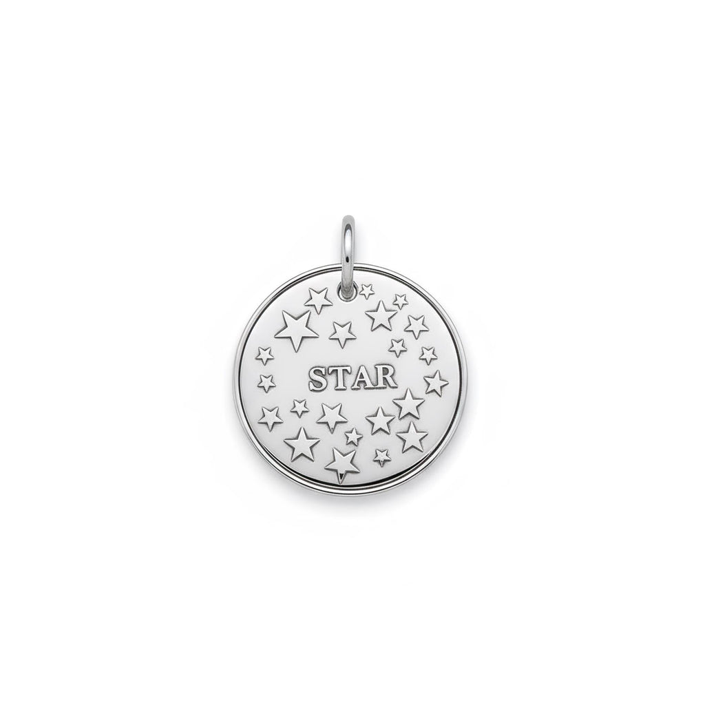 Star Dog Tag | Custom Engraved Pet ID Collar Charm, alternate angle