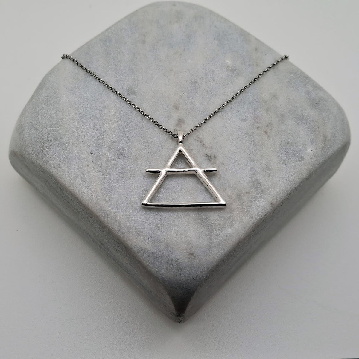 Air Element Necklace, styled as a zodiac gift for Gemini, Aquarius, and Libra
