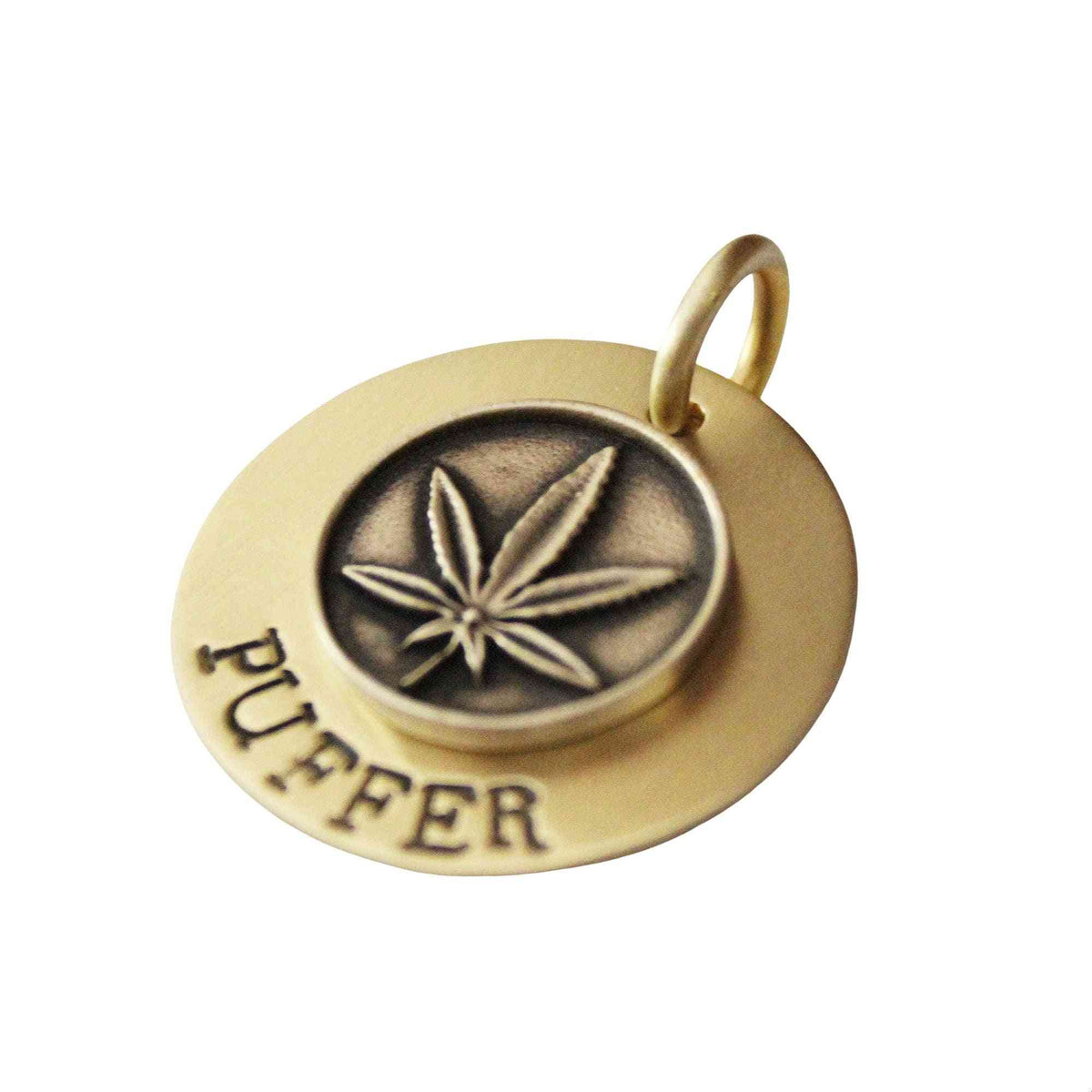 The Verdant Token | Artisan Leaf Pet ID & Custom Engraved Dog Tag, close-up detail