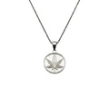 Five-Leaf Botanical Medallion | Ancient Herbal Talisman, front view