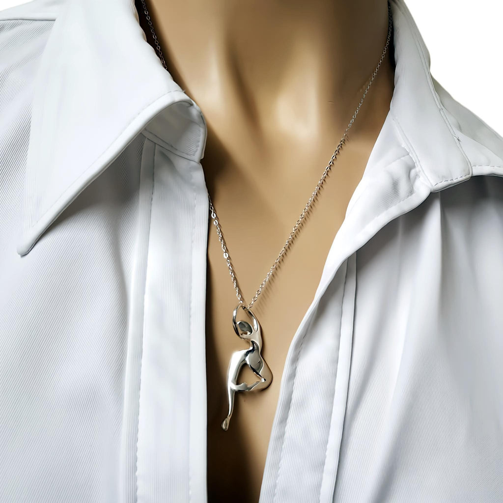 Ballerina Necklace | Symbol of Grace & Poise, front view