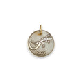 The Resilient Token | Artisan Gecko Pet ID & Custom Engraved Dog Tag, front view