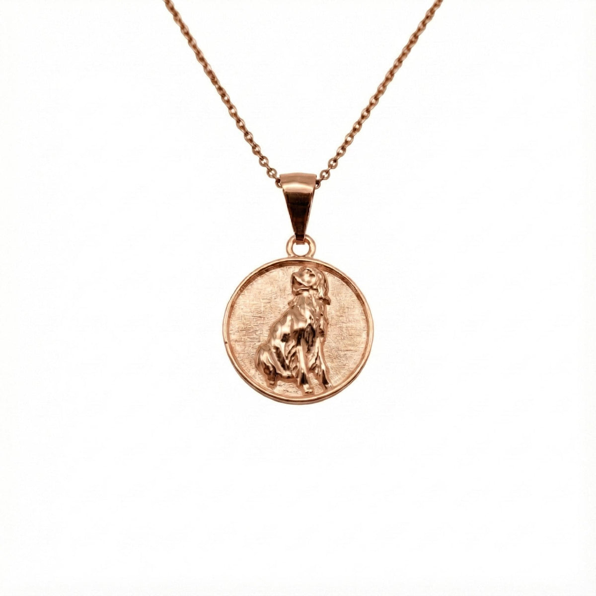 Labrador Retriever Medallion | Loyal Companion Talisman, close-up detail