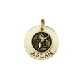 The Regal Sigil | Artisan Lion Pet ID & Custom Engraved Dog Tag, front view