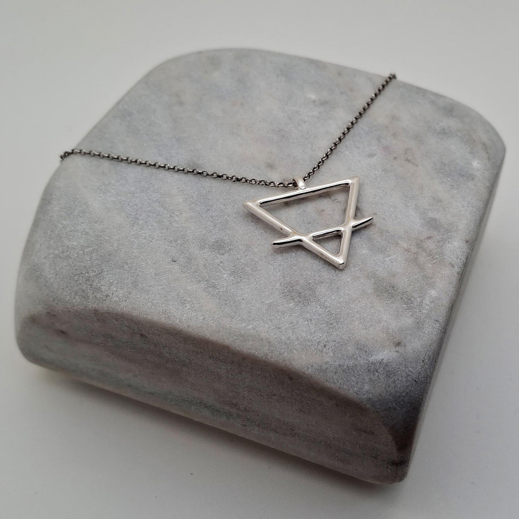 Earth Element Necklace | Grounding Talisman, additional detail