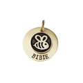 The Diligent Honeybee Token | Artisan Nature Pet ID & Custom Engraved Dog Tag, front view