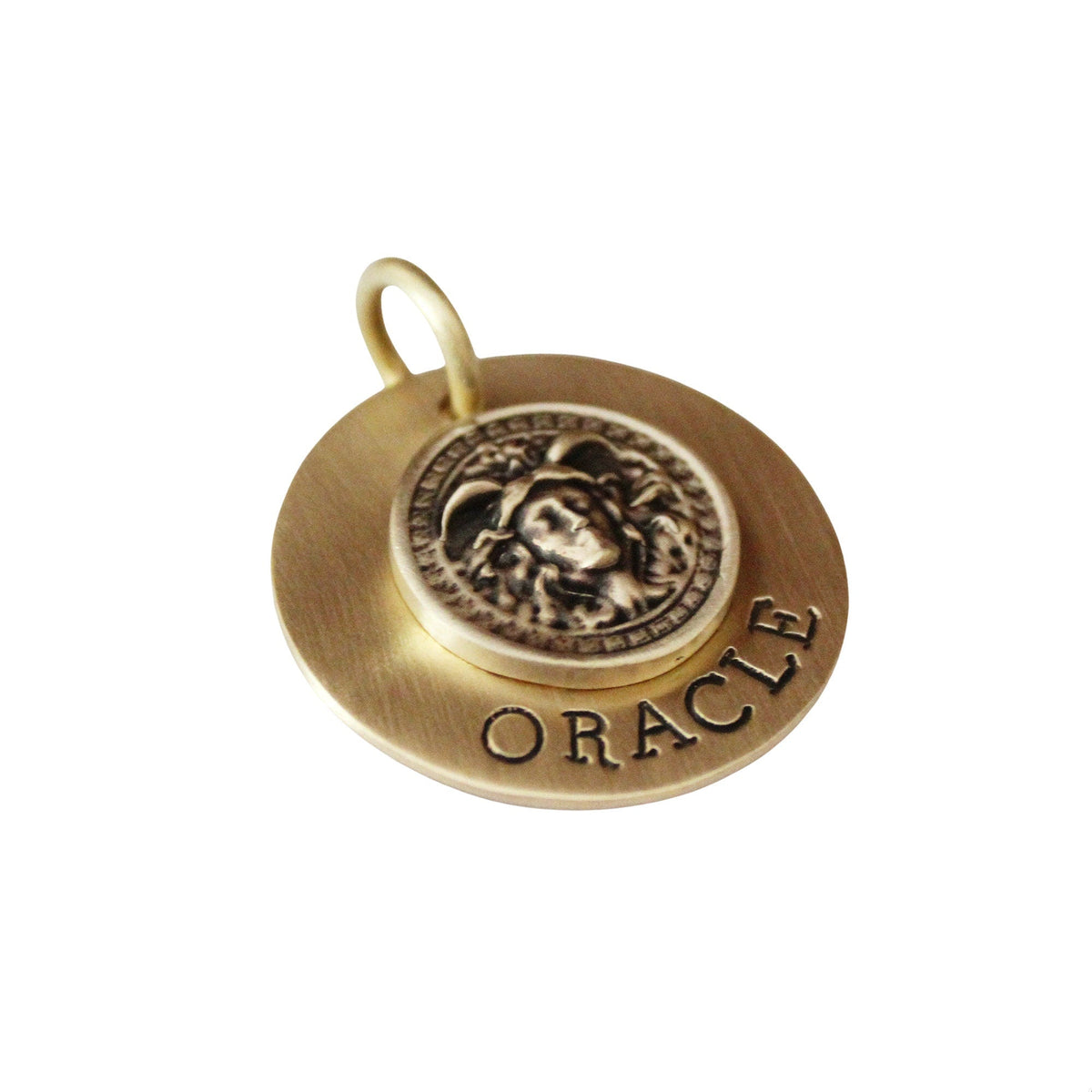 The Seer Sigil | Artisan Oracle Pet ID & Custom Engraved Dog Tag, additional detail