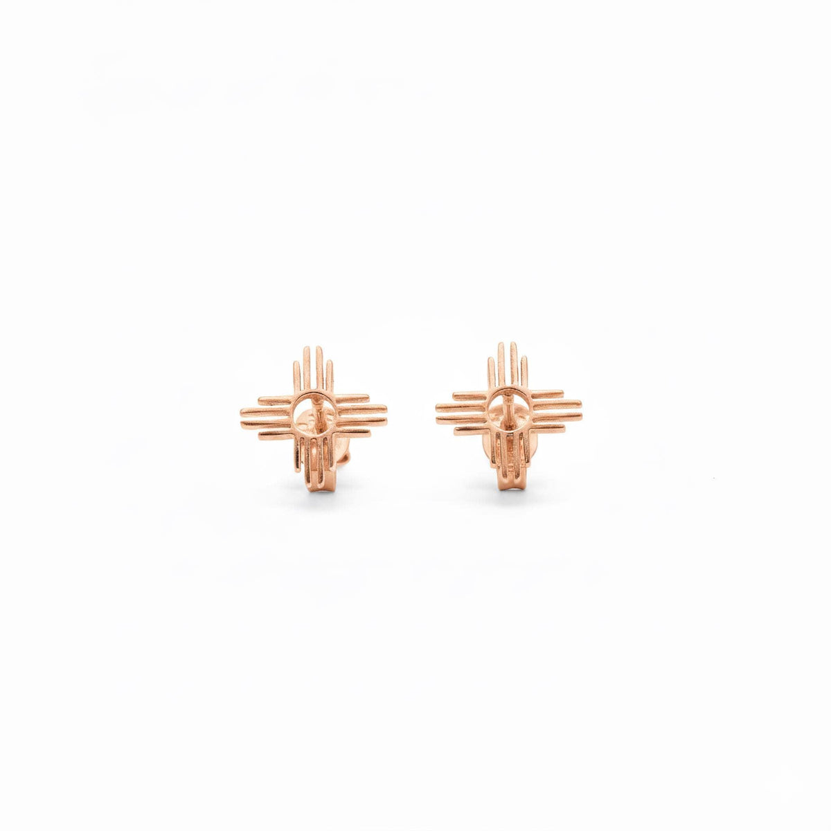 Zia Sun Stud Earrings | New Mexico Balance Talisman
