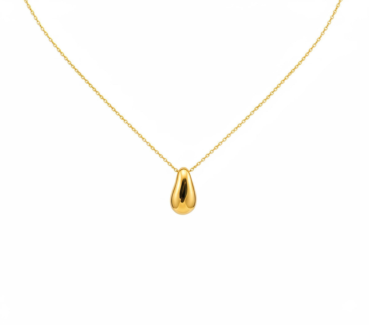 Pebble Charm Necklace | Minimalist Nature Talisman, close-up detail