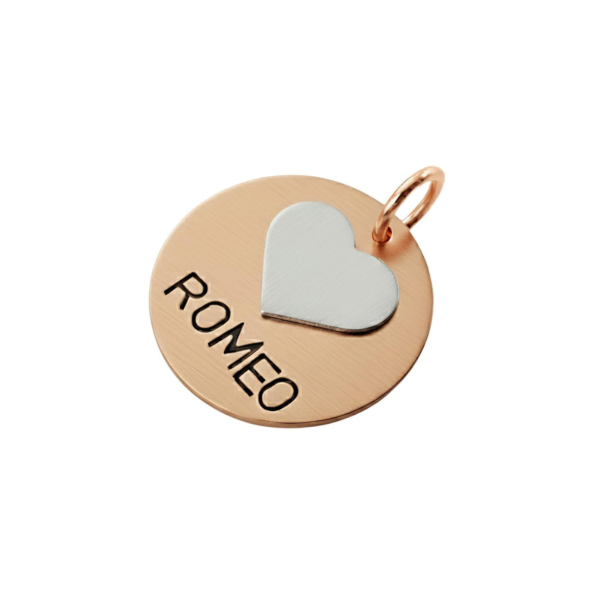 The Unconditional Love Token | Artisan Heart Pet ID & Custom Dog Tag
