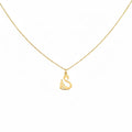 Swan Necklace | Symbol of Grace & Transformation, in Yellow Gold Plated finish
