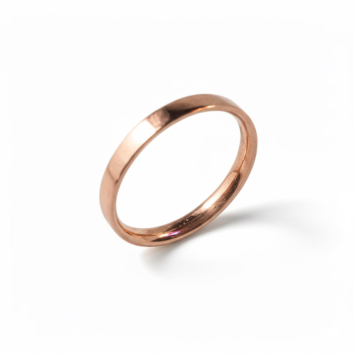 Unity Gold Band | Solid 14K Gold Promise Ring | Heirloom Commitment, in Rose Gold 14K finish