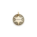 The Sheriff Token | Artisan Star Badge Pet ID & Custom Engraved Dog Tag, front view