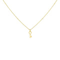Dainty Key Necklace | Symbol of New Beginnings, in Yellow Gold Plated finish
