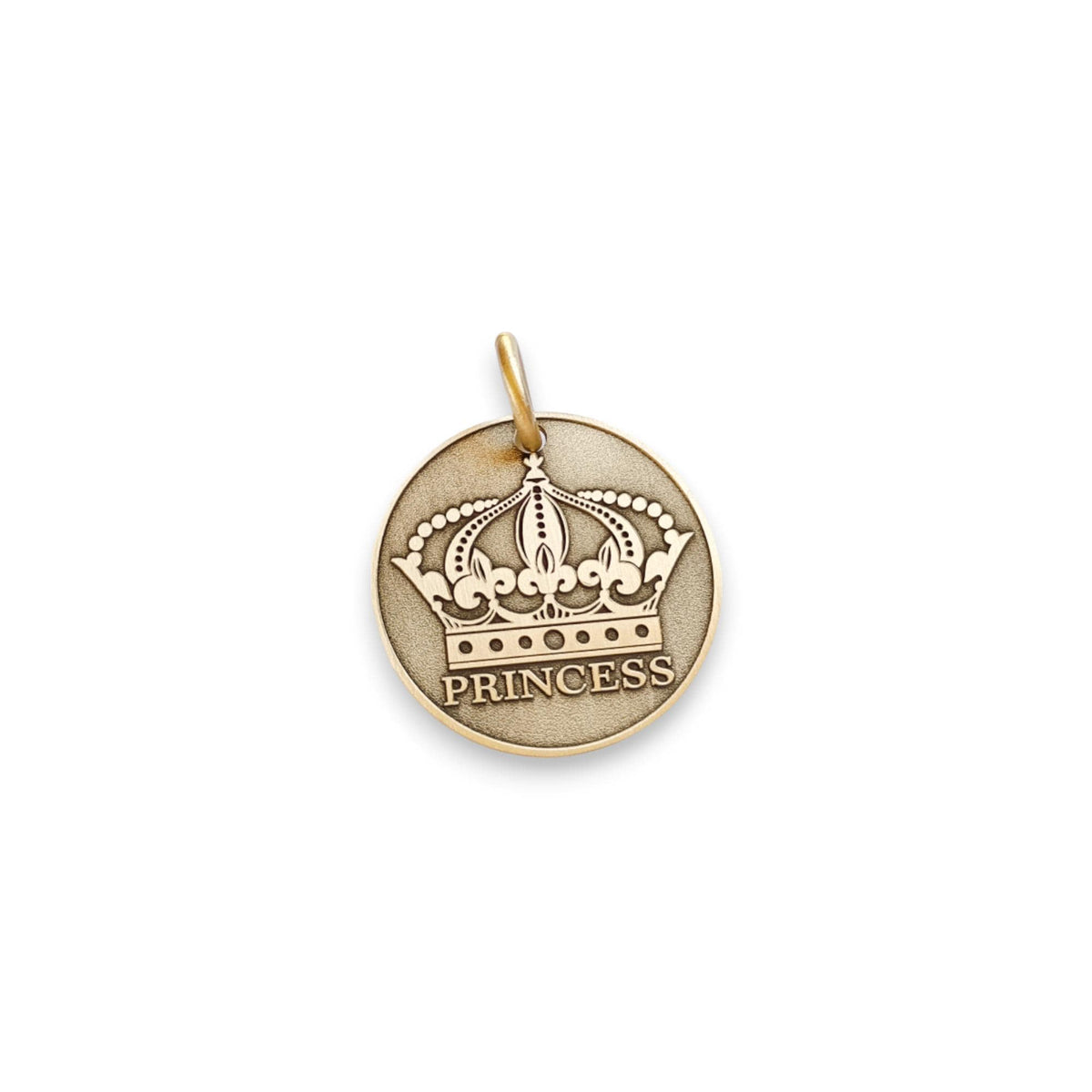 The Royal Heirloom Token | Artisan Crown Pet ID & Custom Engraved Dog Tag, additional detail