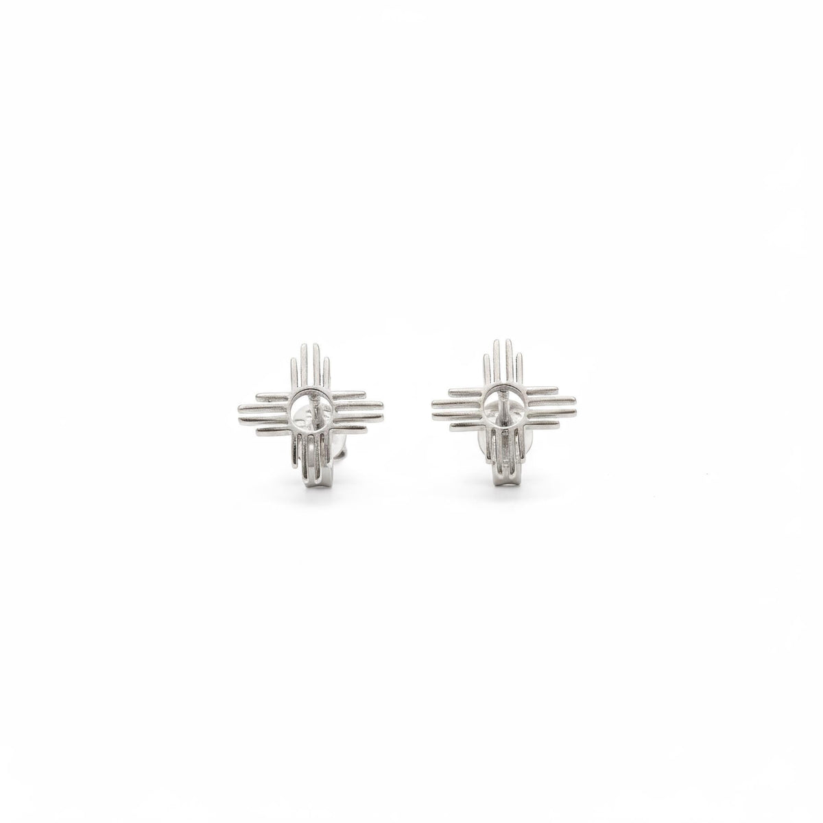 Zia Sun Stud Earrings | New Mexico Balance Talisman