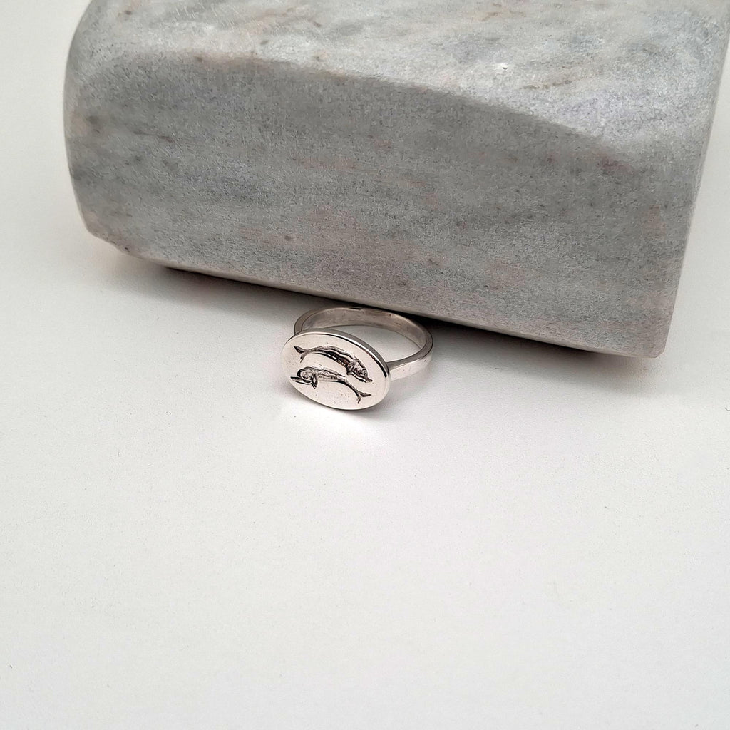 Dolphin Signet Ring | Ancient Greek Mythology Talisman