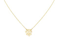Lotus Necklace | Symbol of Purity & Resilience, in Yellow Gold Plated finish