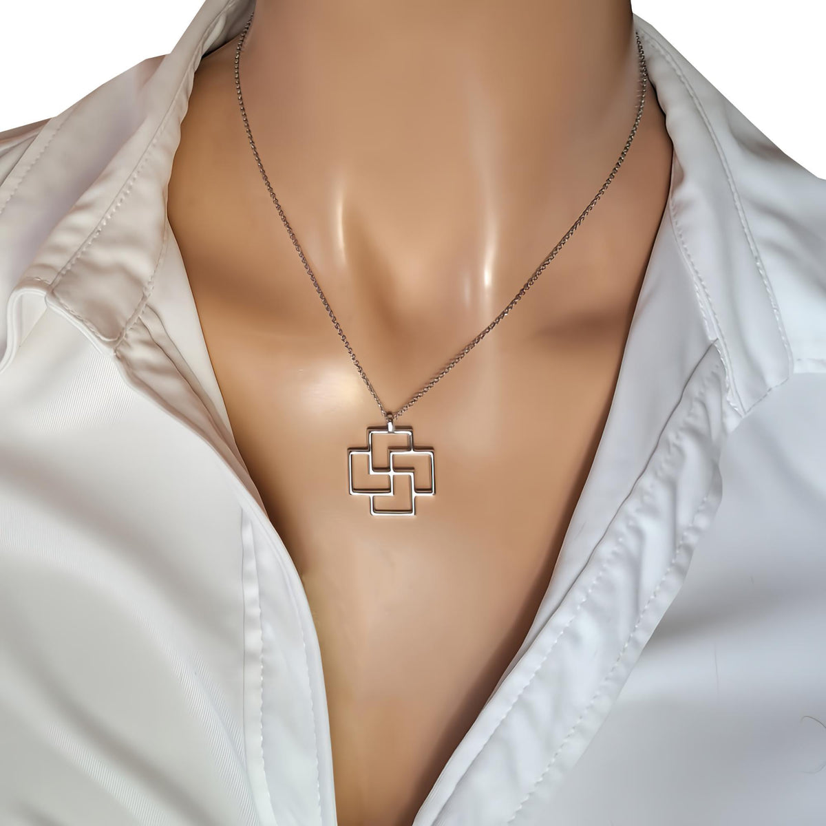Tursaansydan Pendant | Ancient Finnish Protection Charm, styled view