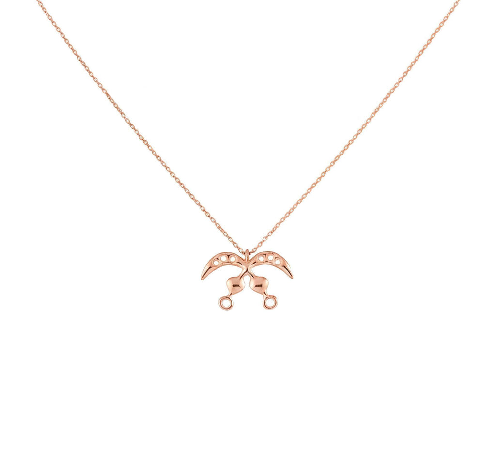 Akofena Adinkra Necklace | Warrior Courage Talisman, close-up detail