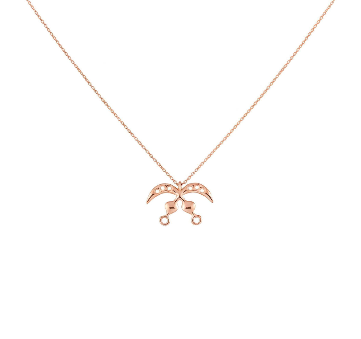 Akofena Adinkra Necklace | Warrior Courage Talisman, close-up detail