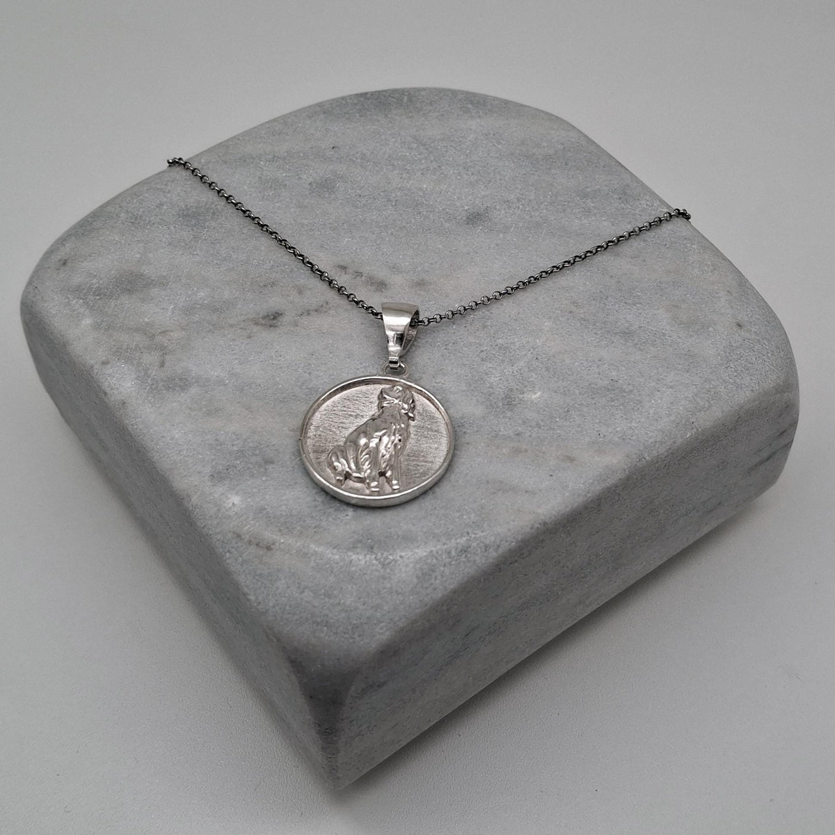 Labrador Retriever Medallion | Loyal Companion Talisman, front view
