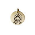 The Sentinel Sigil | Artisan Microchip Pet ID & Custom Engraved Dog Tag, front view