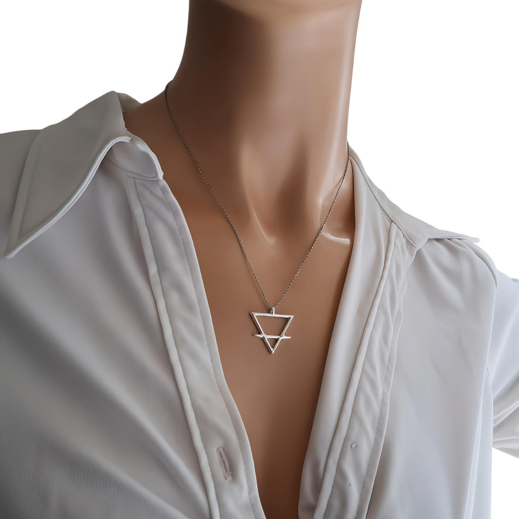 Earth Element Necklace | Grounding Talisman, close-up detail
