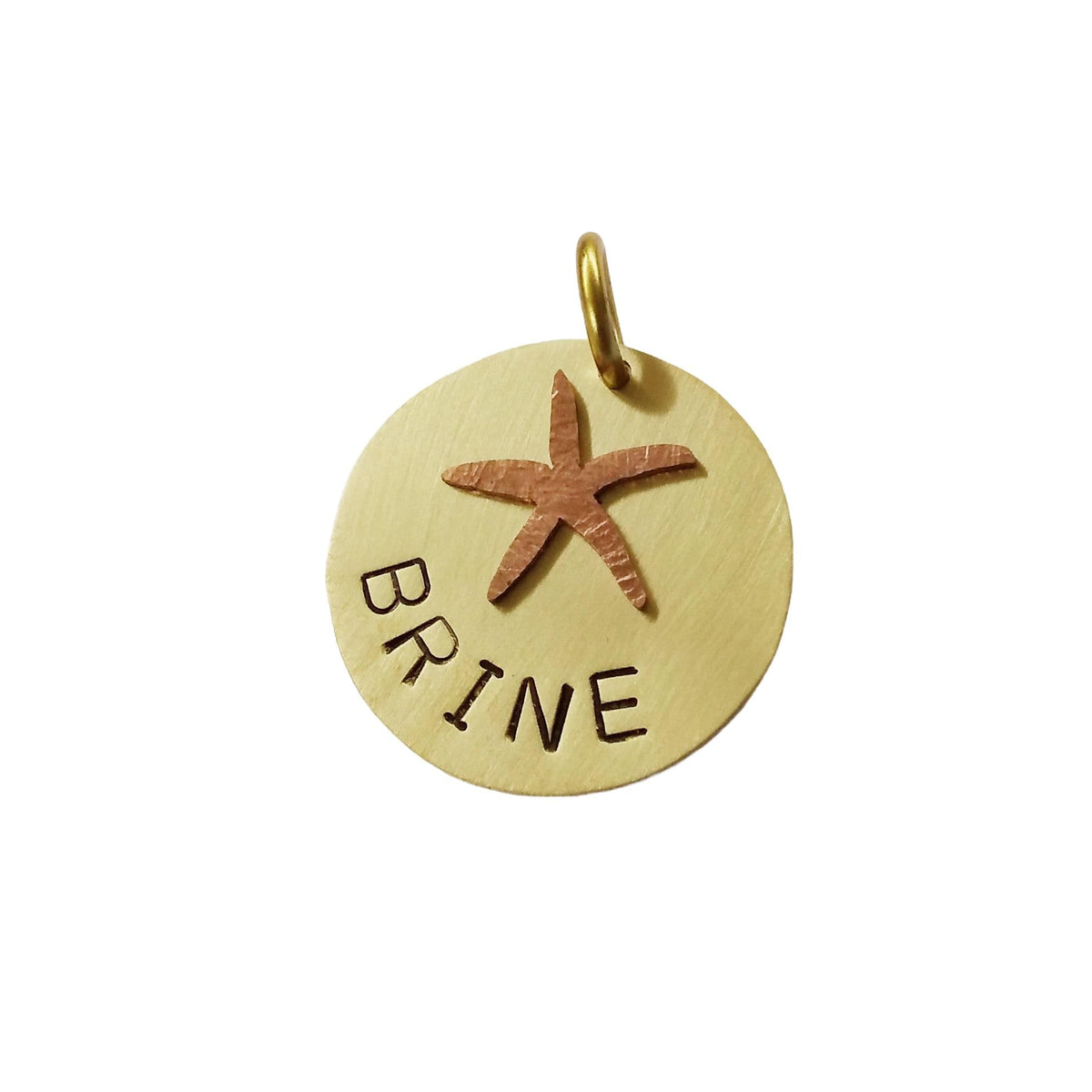 The Celestial Mariner Token | Artisan Starfish Pet ID & Custom Dog Tag
