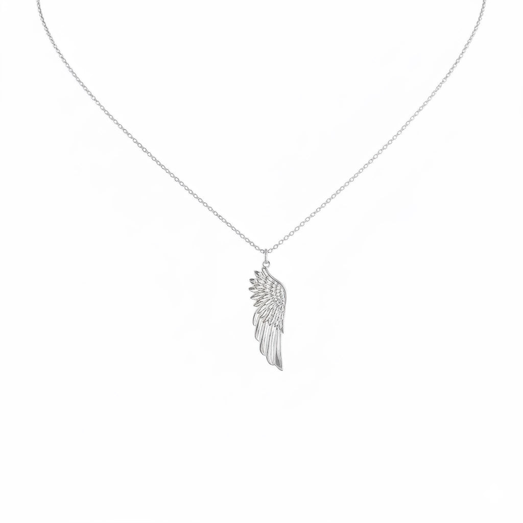 Angel Wing Necklace | New Beginnings Talisman, front view