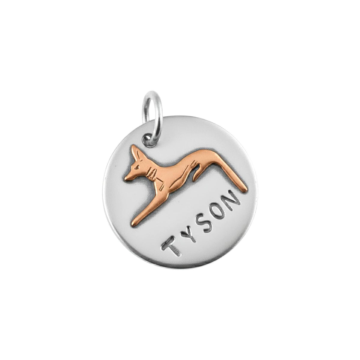 The Guardian of Souls Token | Artisan Anubis Pet ID & Custom Egyptian Dog Tag, close-up detail