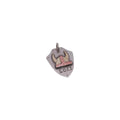 The Norseman Token | Artisan Mixed Metal Viking Dog Tag & Pet ID, front view